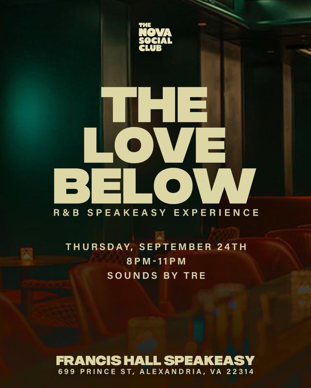 The Love Below, Thu, Sep 24, Good Fortune Rooftop, Old Town