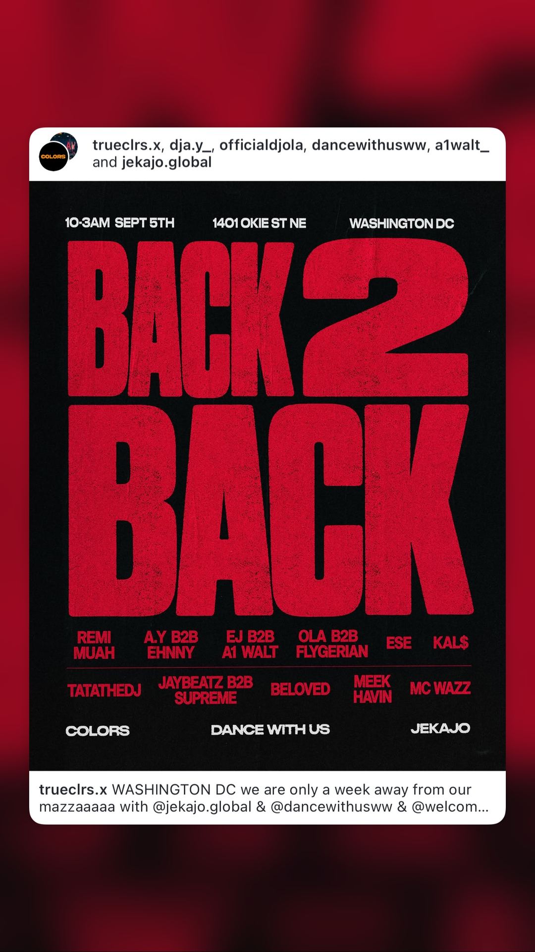 BACK 2 BACK