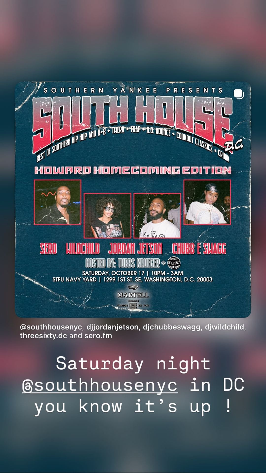 South House D.C. Howard Homecoming Edition — flyer 5