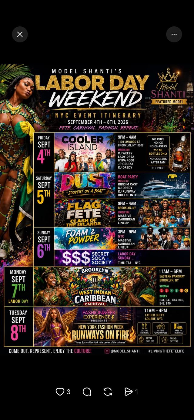 New York Fashion Week: Runways on Fire, Tue, Sep 8, Father Duffy Square, Midtown