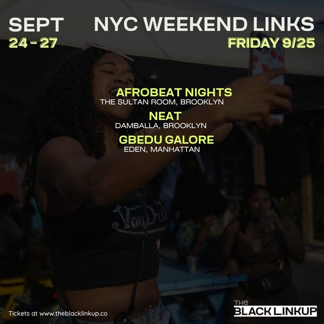 GBEDU GALORE, Fri, Sep 25, Eden, Midtown