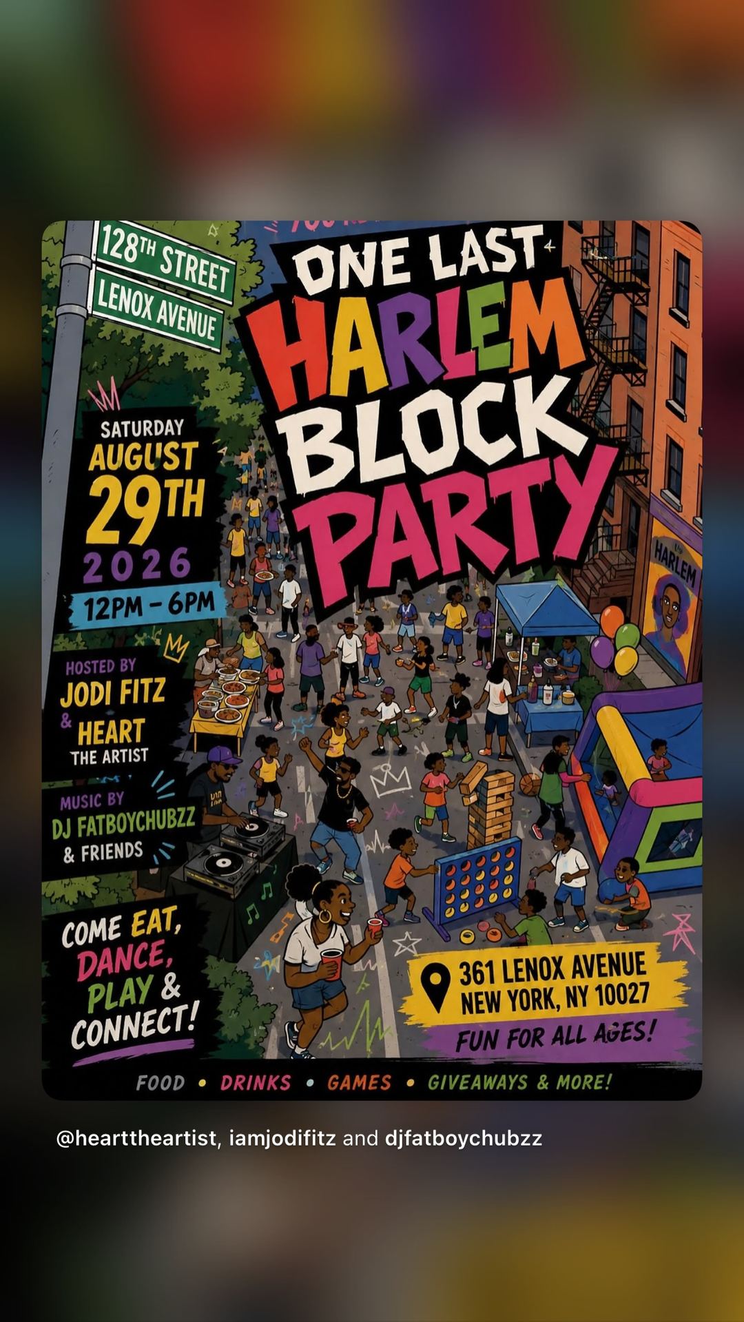 ONE LAST HARLEM BLOCK PARTY