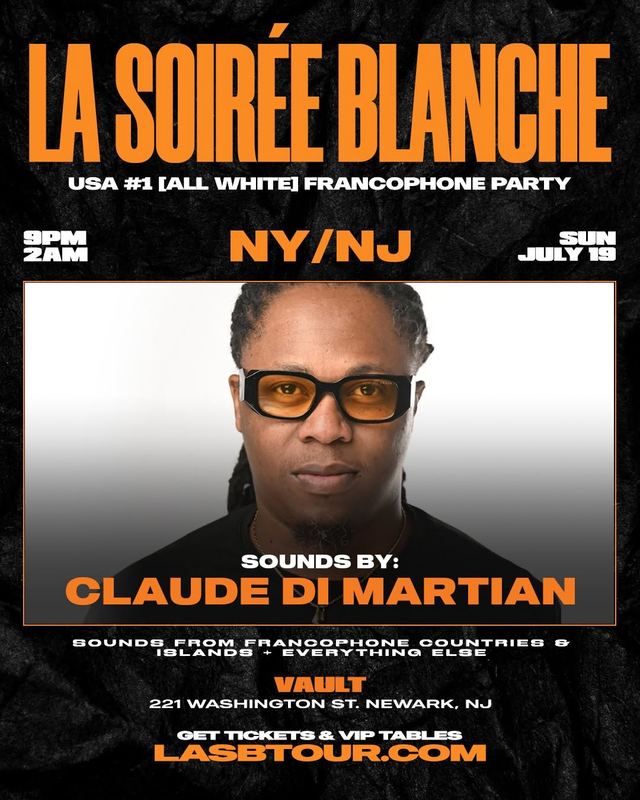 LA SOIRÉE BLANCHE, Sun, Jul 19, Vault, Central Ward