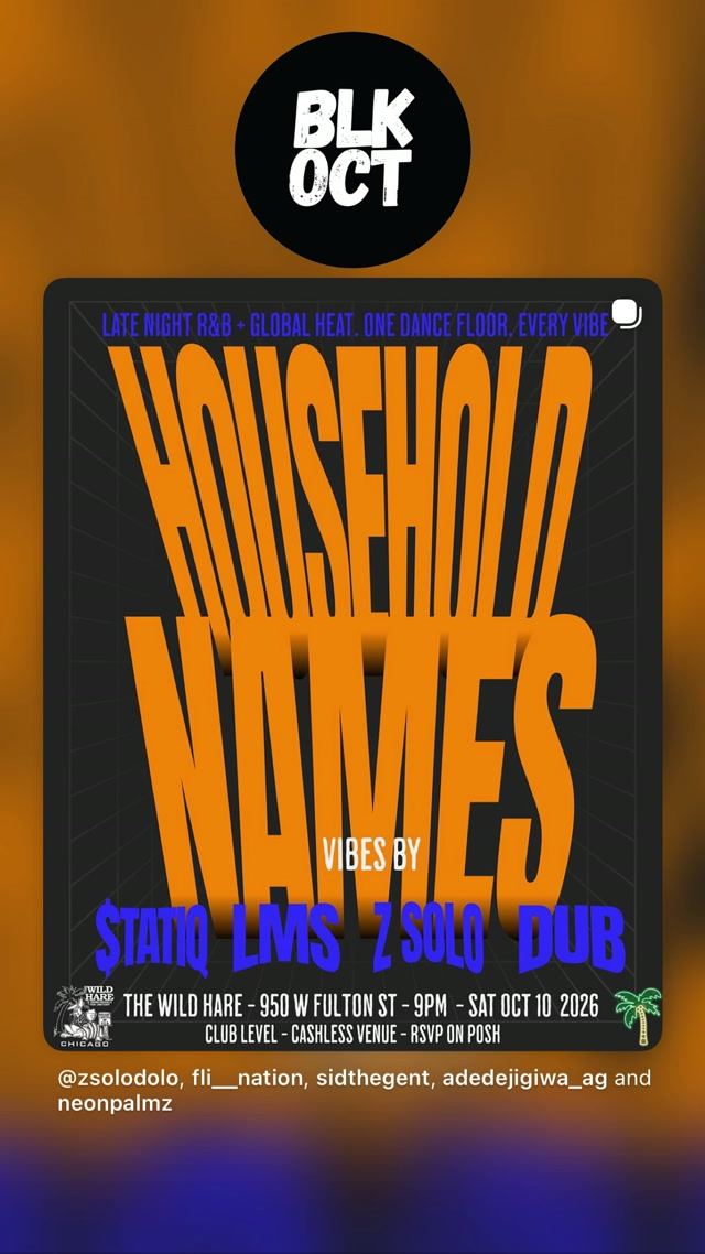HOUSEHOLD NAMES