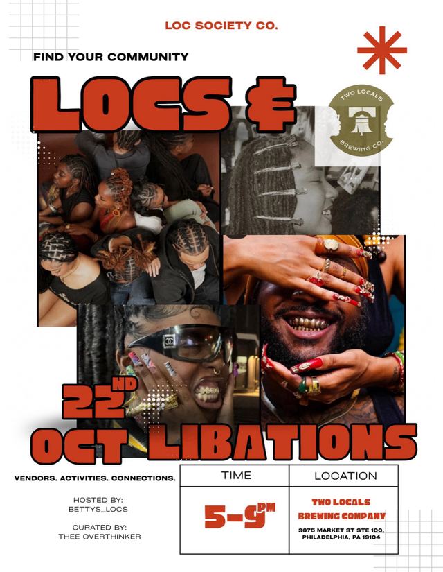 Locs & Libations, Thu, Oct 22, Two Locals Brewing Company