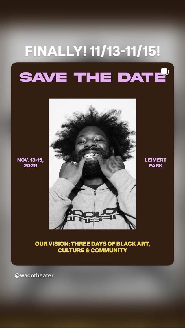 SAVE THE DATE