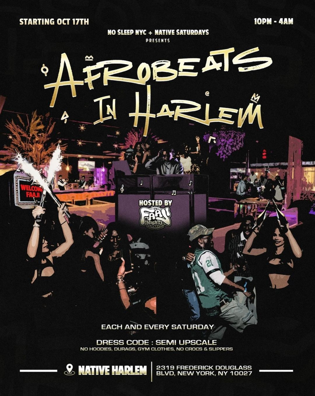 Afrobeats in Harlem: STRANGER TINGZ Costume Party