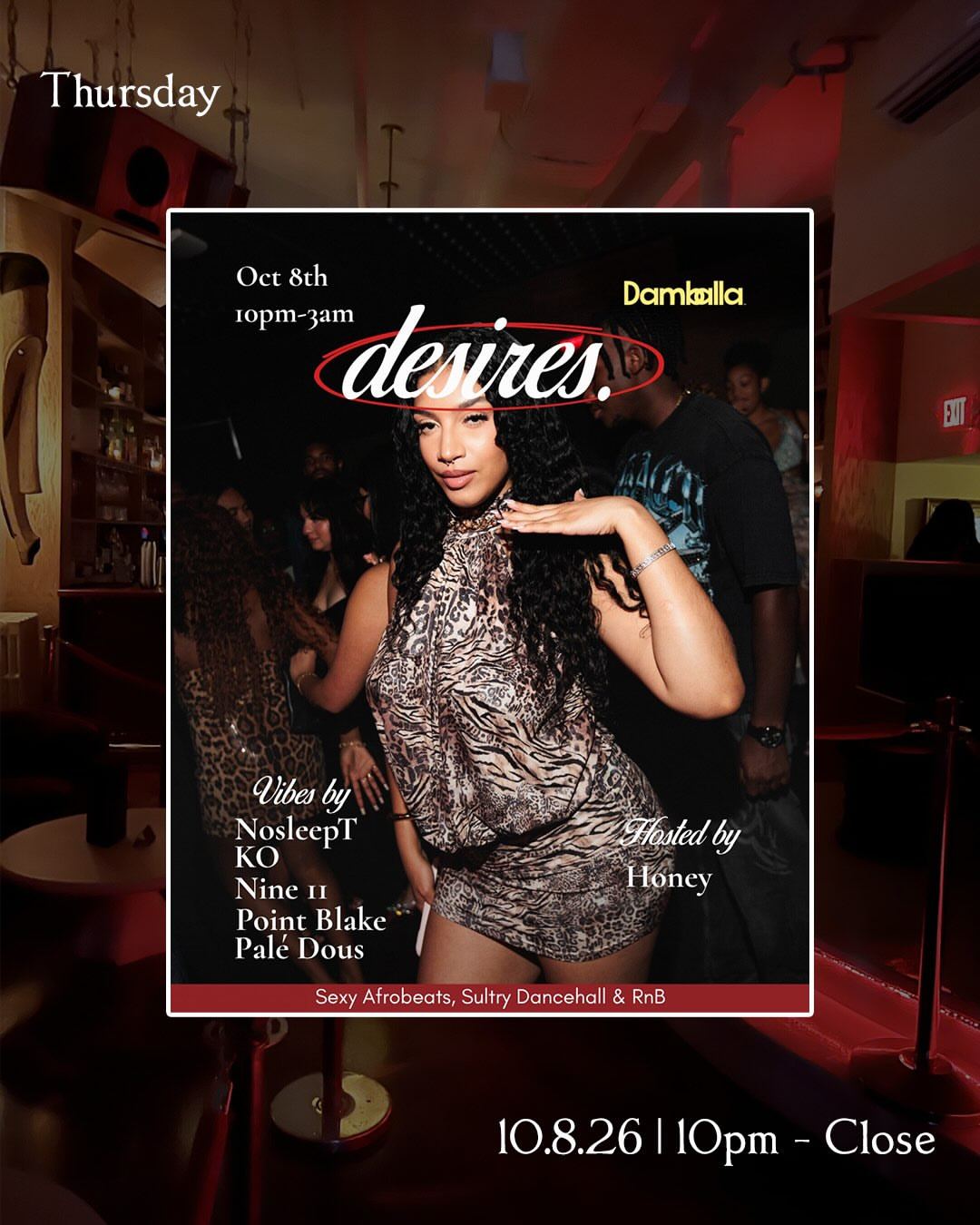 Desires. — flyer 6