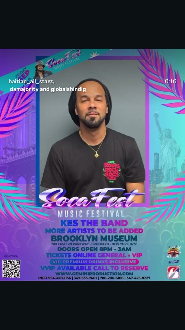 Soca Fest, Fri, Sep 4, Brooklyn Museum, Prospect Heights
