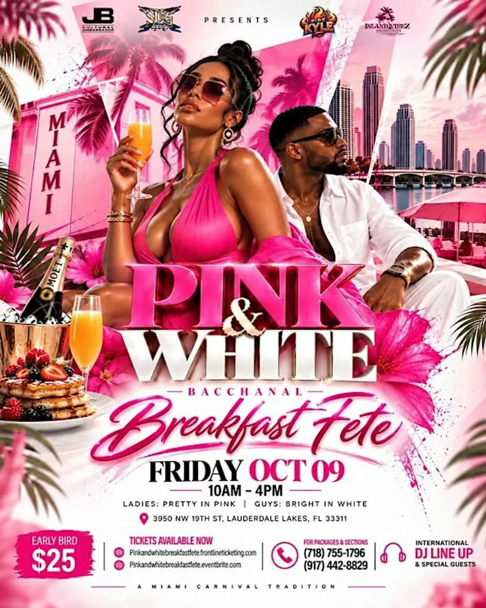 Pink & White Bacchanal