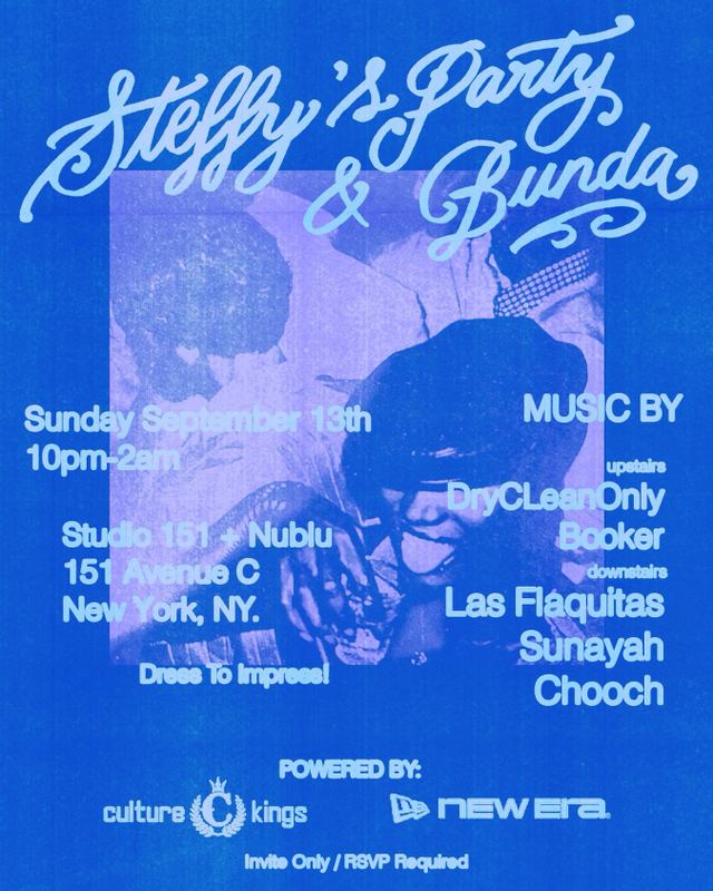 Steffy's Party & Bunda, Sun, Sep 13, Studio 151 + Nublu, Lower East Side