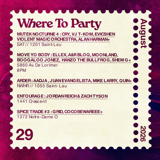 HOLD ME RECORDINGS, Sat, Aug 29, Système