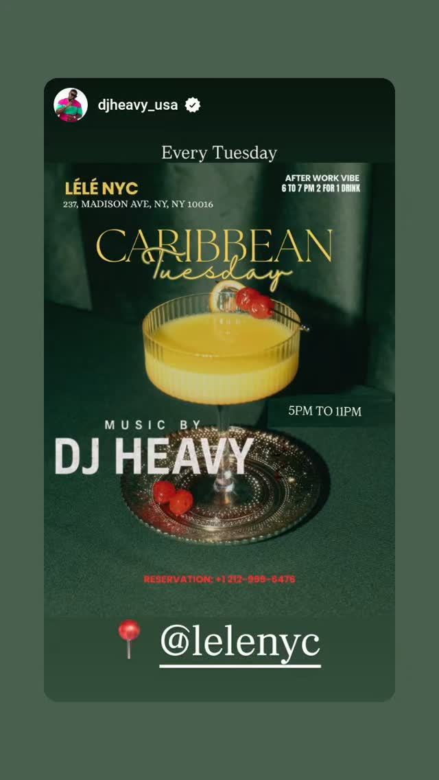 Caribbean Tuesday