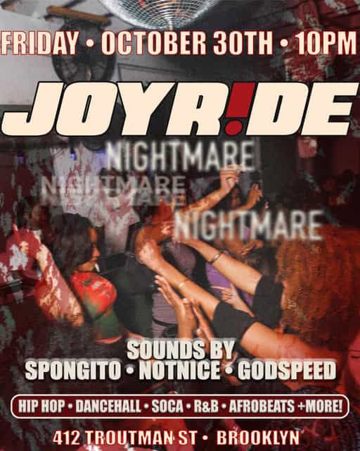 JOYRIDE NIGHTMARE (HALLOWEEN)