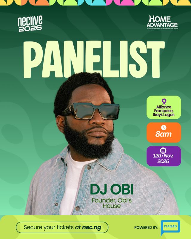 PANELIST, Thu, Nov 12, Alliance Française, Ikoyi
