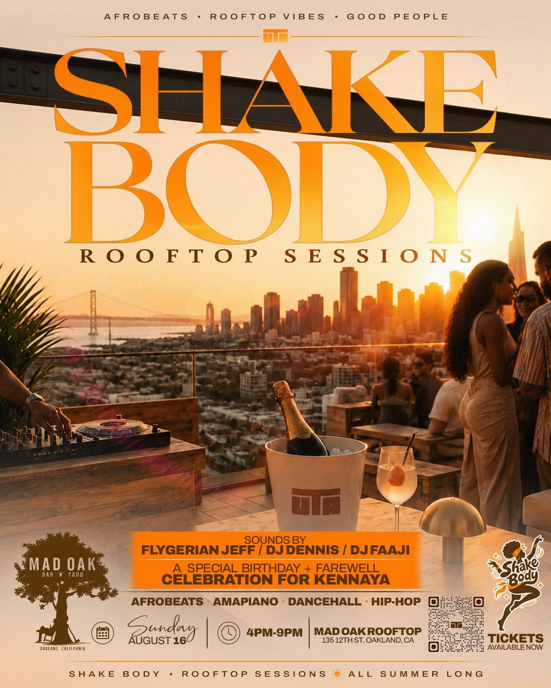 SHAKE BODY ROOFTOP SESSIONS