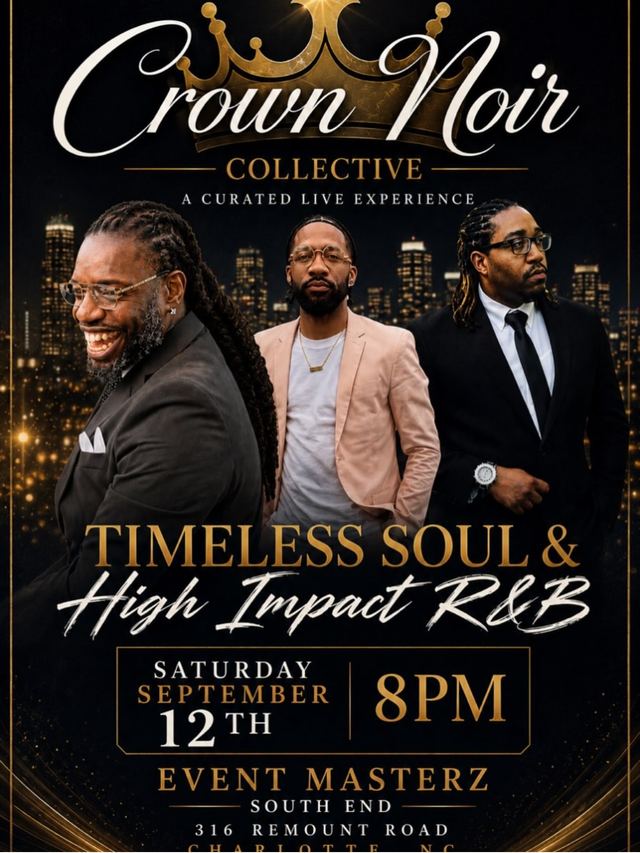 Crown Noir Collective - Timeless Soul & High Impact R&B, Sat, Sep 12, Event Masterz, South End