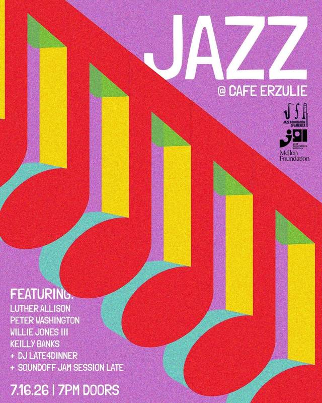 Jazz, Thu, Jul 16, Cafe Erzulie, Bushwick
