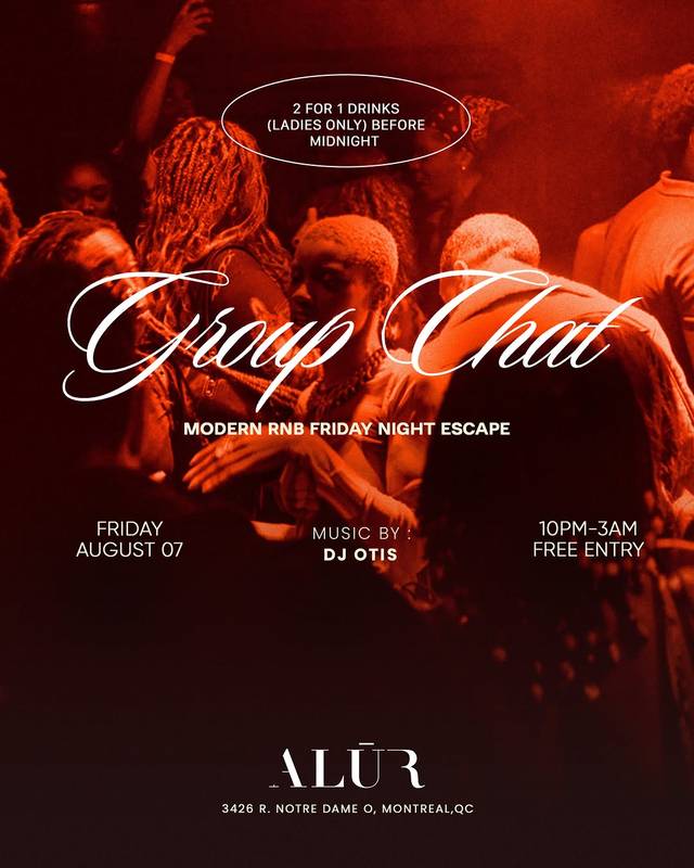 Group Chat, Fri, Aug 7, Alur, Southwest