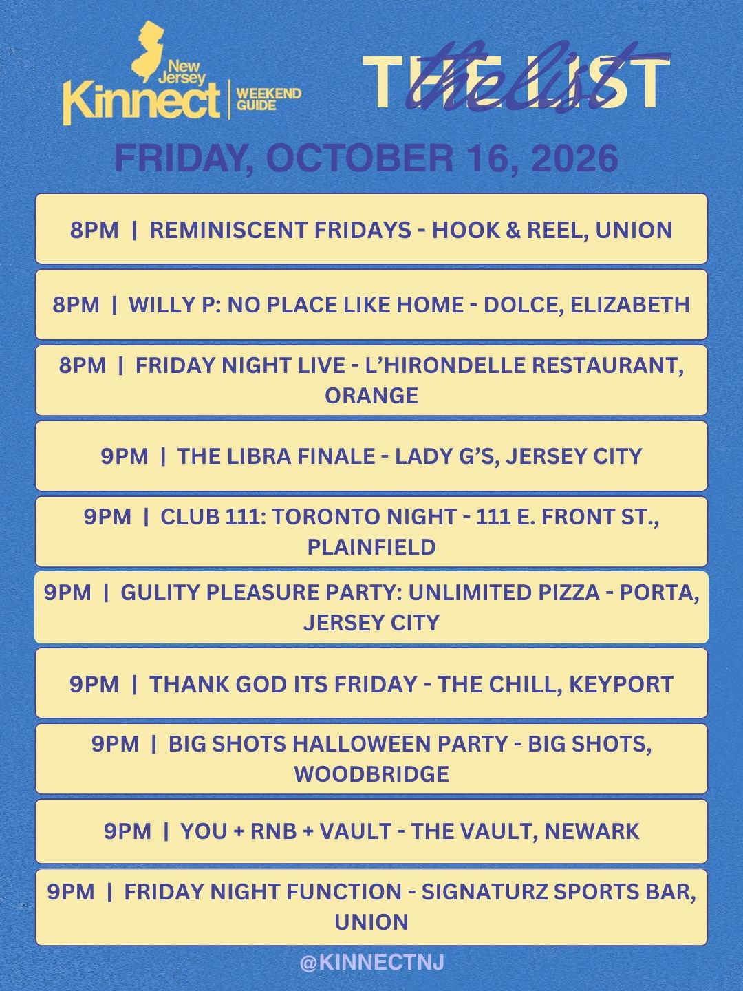 FRIDAY NIGHT LIVE
