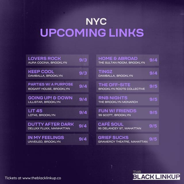 LOVERS ROCK, Thu, Sep 3, Aura Cocina, Brooklyn