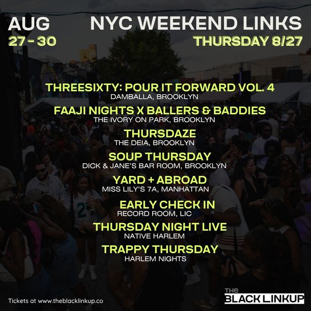 THURSDAY NIGHT LIVE, Thu, Aug 27, NATIVE HARLEM, Dupont Circle