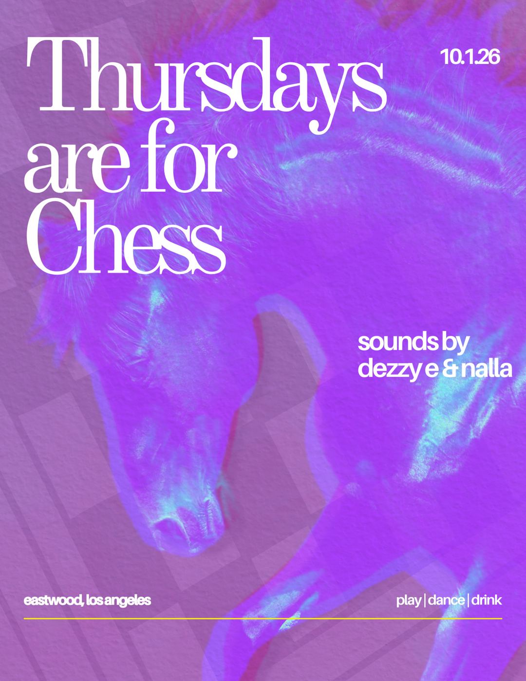 Thursdays Are for Chess