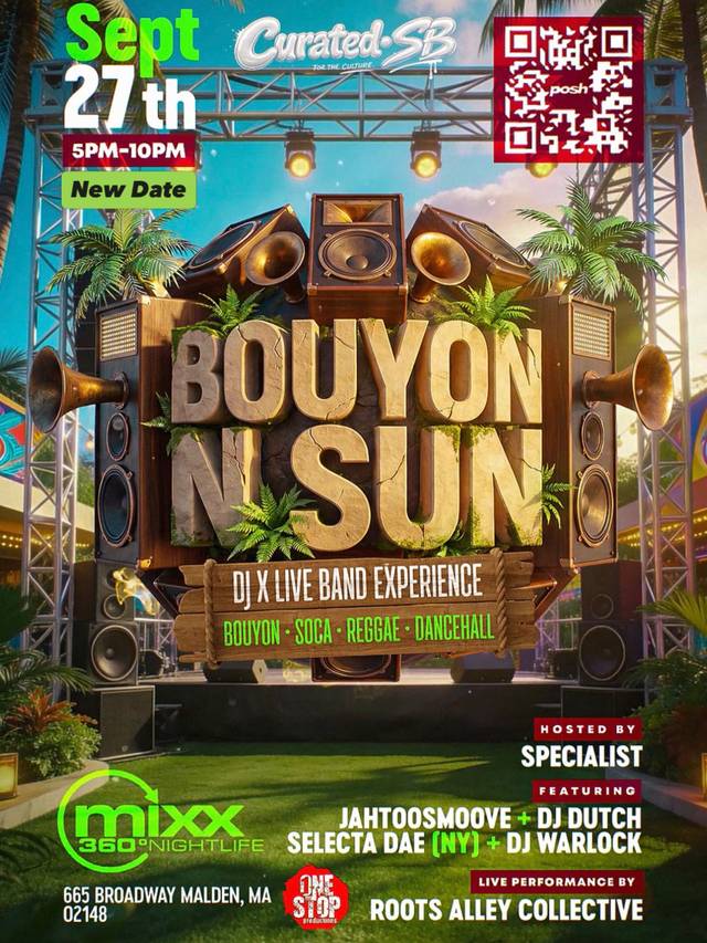 Bouyon N Sun, Sun, Sep 27, Mixx 360 Nightlife