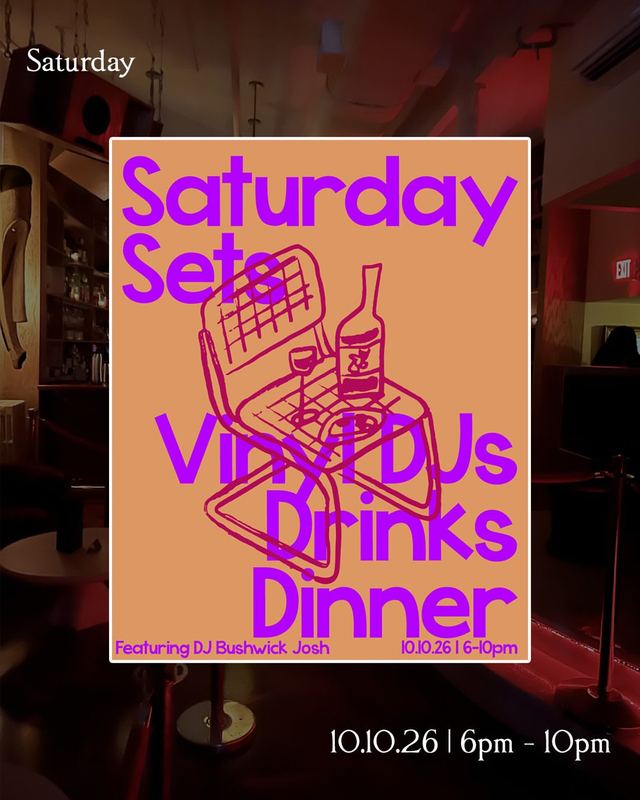 Saturday Sets, Sat, Oct 10, Damballa, Bushwick