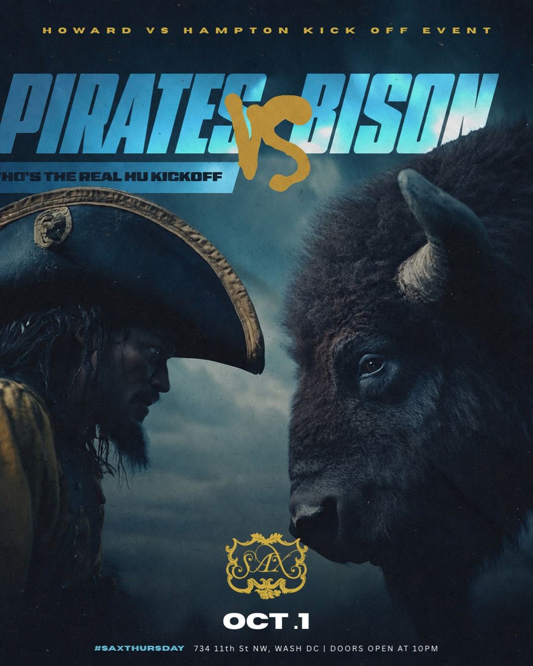 Howard vs Hampton Kick Off Event: Pirates vs Bison