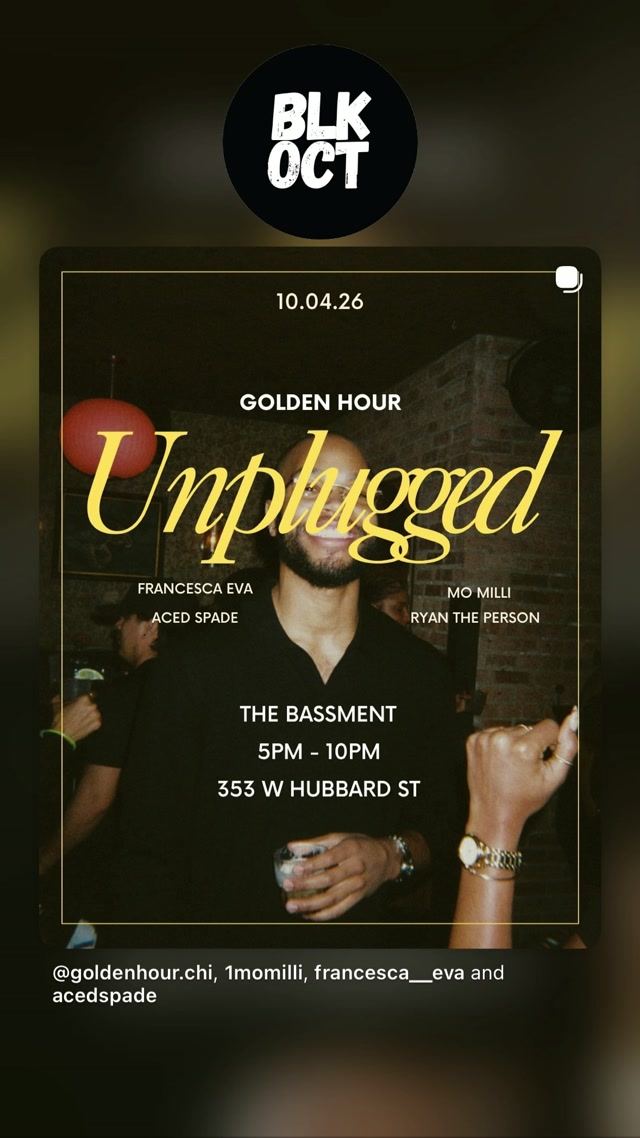 Golden Hour Unplugged, Sun, Oct 4, The Bassment, Near North Side
