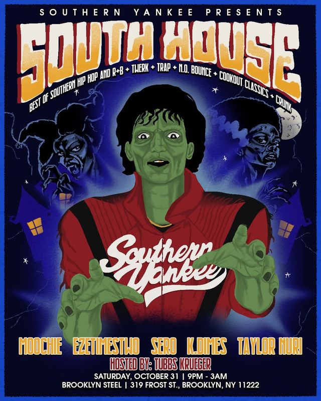 South House, Sat, Oct 31, Brooklyn Steel, Williamsburg