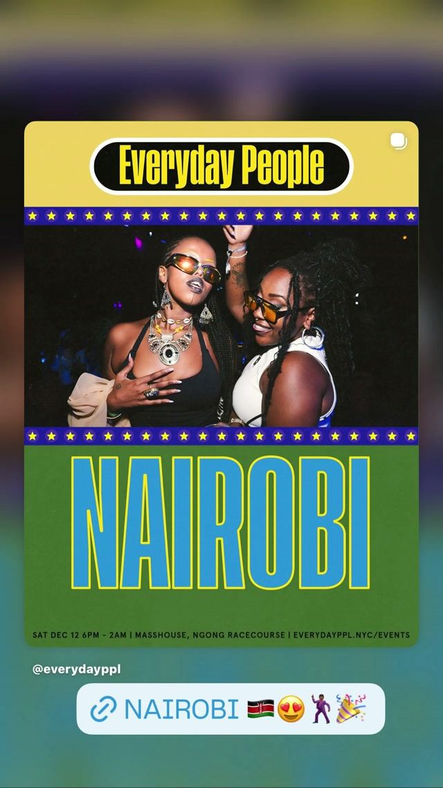 Everyday People Nairobi, Sat, Dec 12, MASSHOUSE, NGONG RACECOURSE