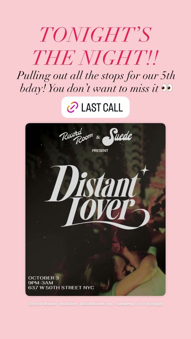 Distant Lover — flyer 10
