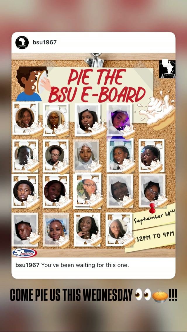 Pie the BSU E-Board — flyer 2