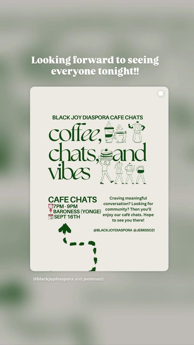 CAFE CHATS, Wed, Sep 16, Baroness