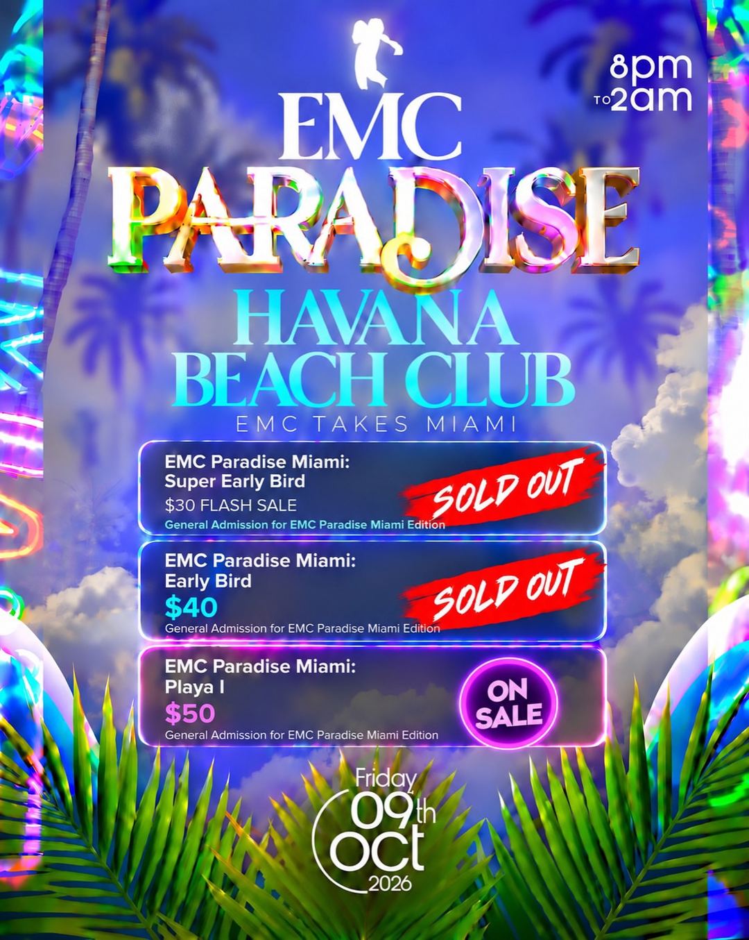 EMC Paradise — flyer 2