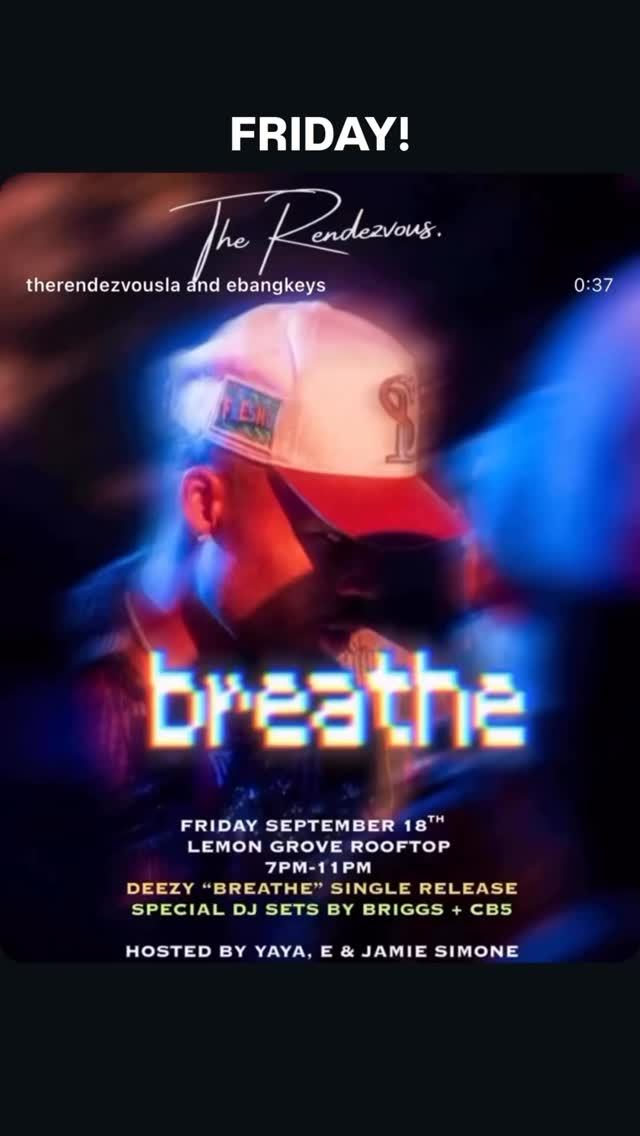 The Rendezvous, Fri, Sep 18, Lemon Grove Rooftop