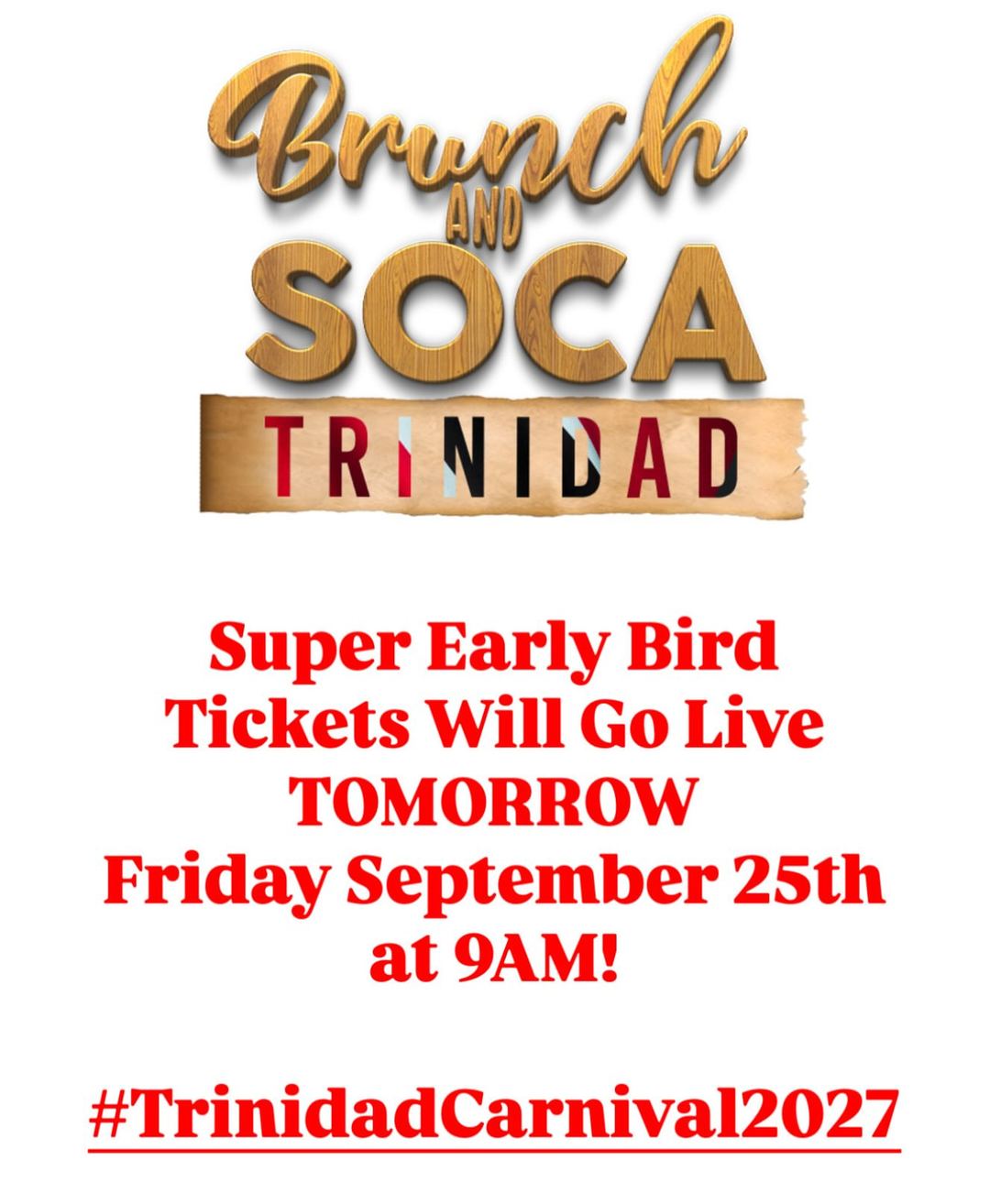 Brunch and Soca Trinidad