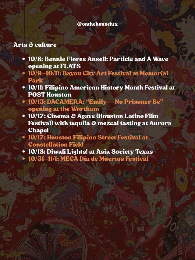 Bayou City Art Festival, Fri, Oct 9 – Sun, Oct 11, Memorial Park