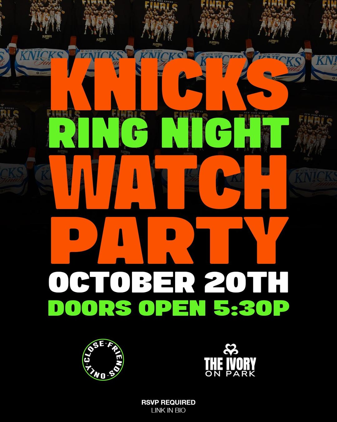 Knicks Ring Night Watch Party