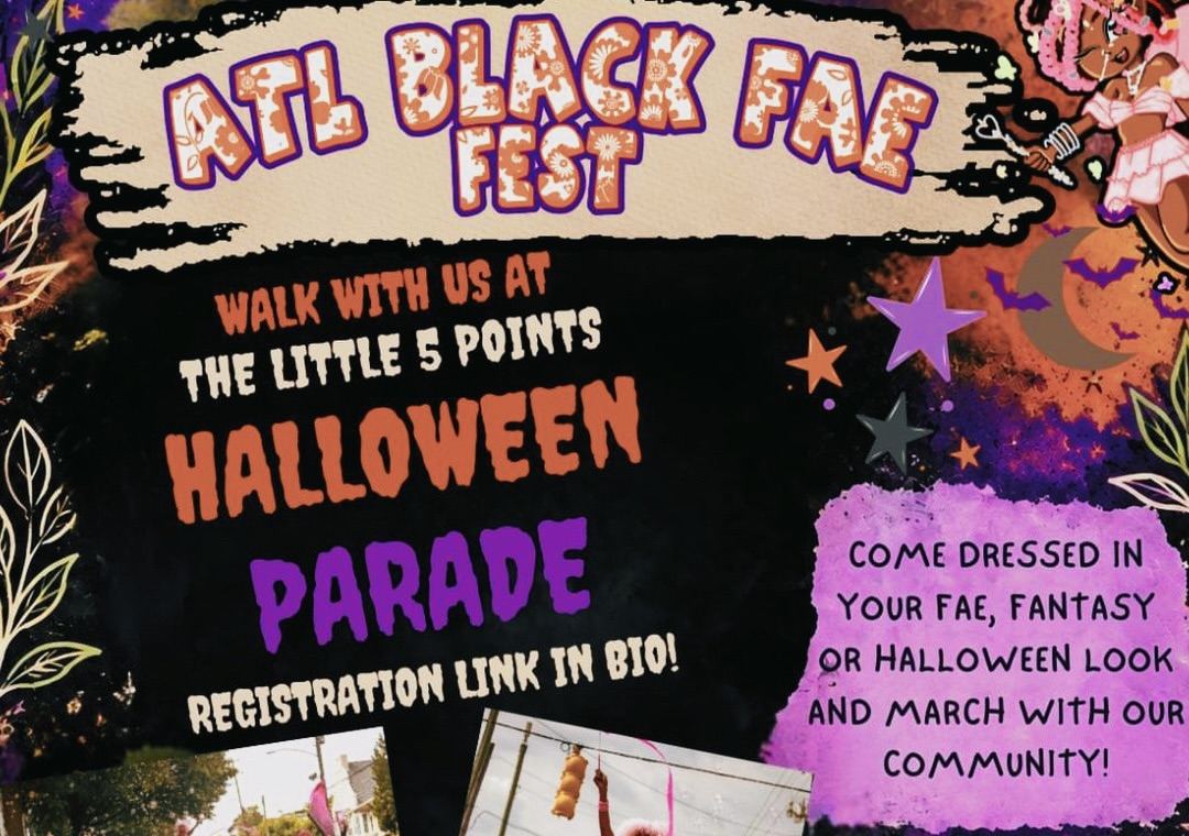 ATL BLACK FAE FEST: Halloween Parade — flyer 2