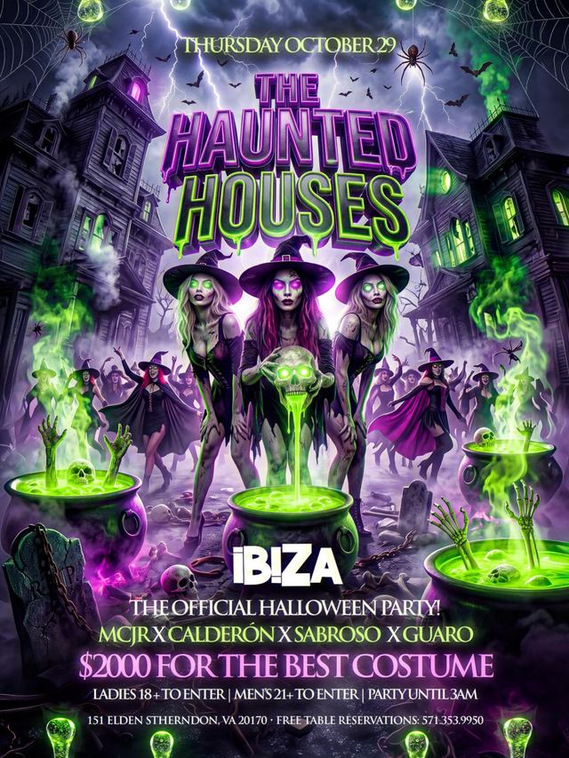 The Haunted Houses: Ibiza the Official Halloween Party!, Thu, Oct 29, Ibiza