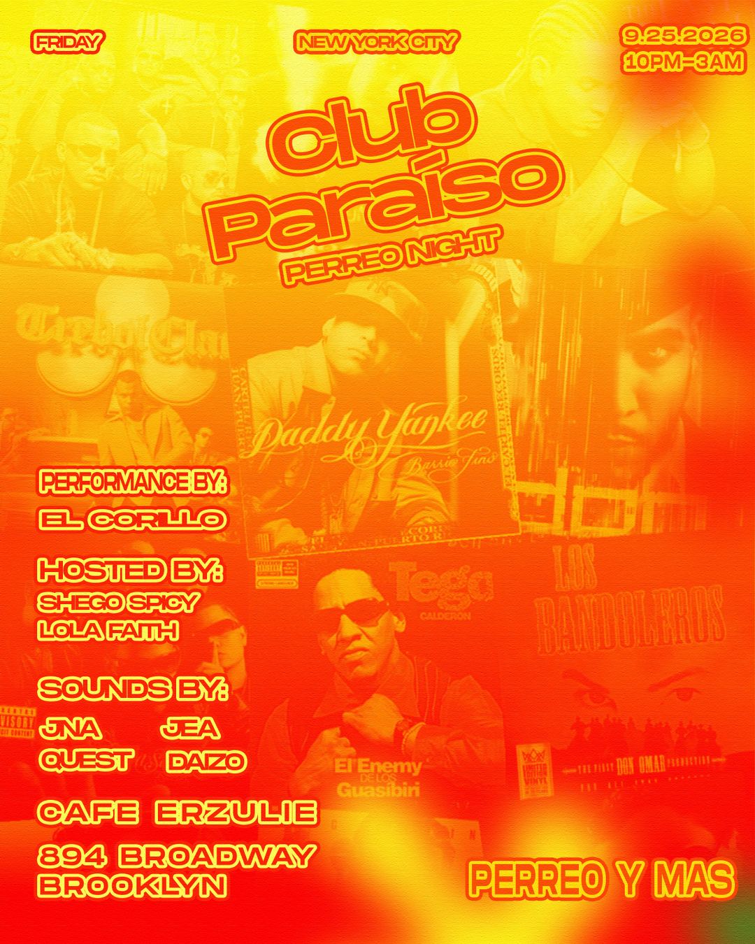 Club Paraíso Perreo Night