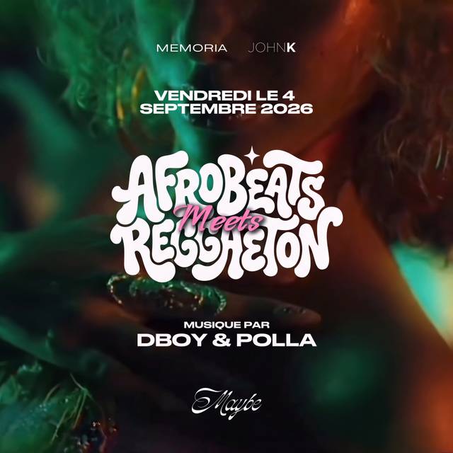 Afrobeats Meets Reggaeton, Fri, Sep 4, Maybe, Ville-Marie