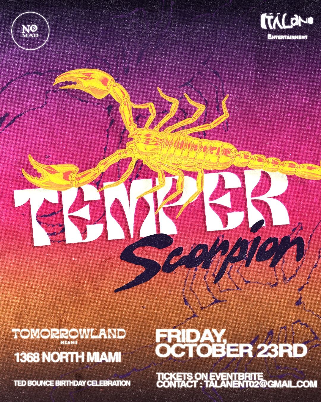 Temper x Scorpion
