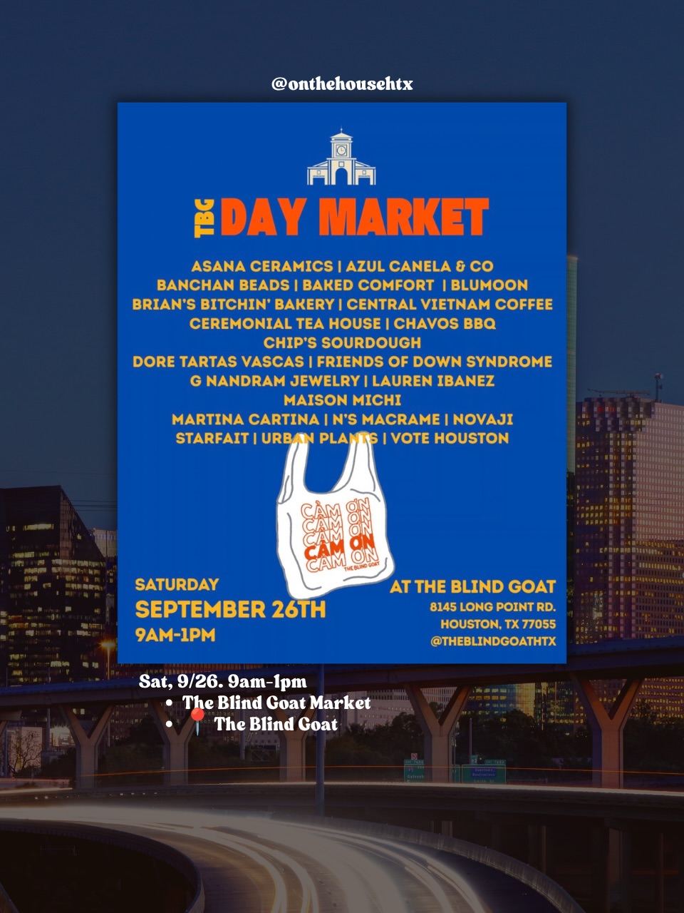 The Blind Goat Day Market