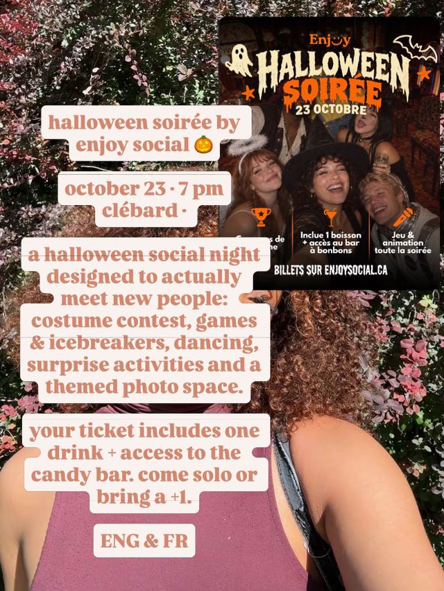 Halloween Soirée by Enjoy Social, Fri, Oct 23, Clébard