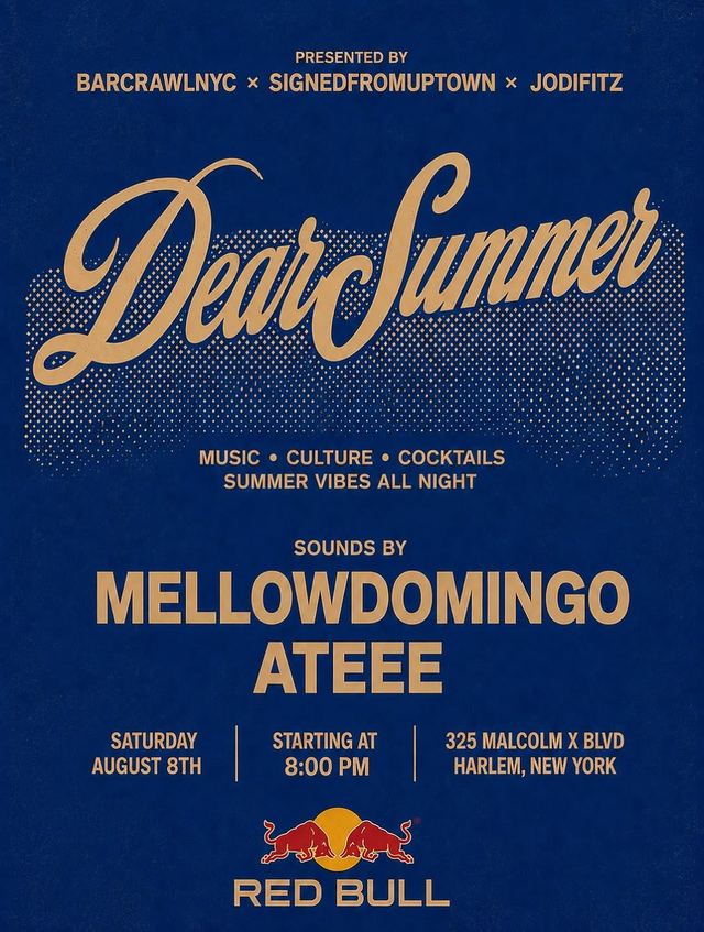Dear Summer, Sat, Aug 8, Matrix Harlem, Harlem