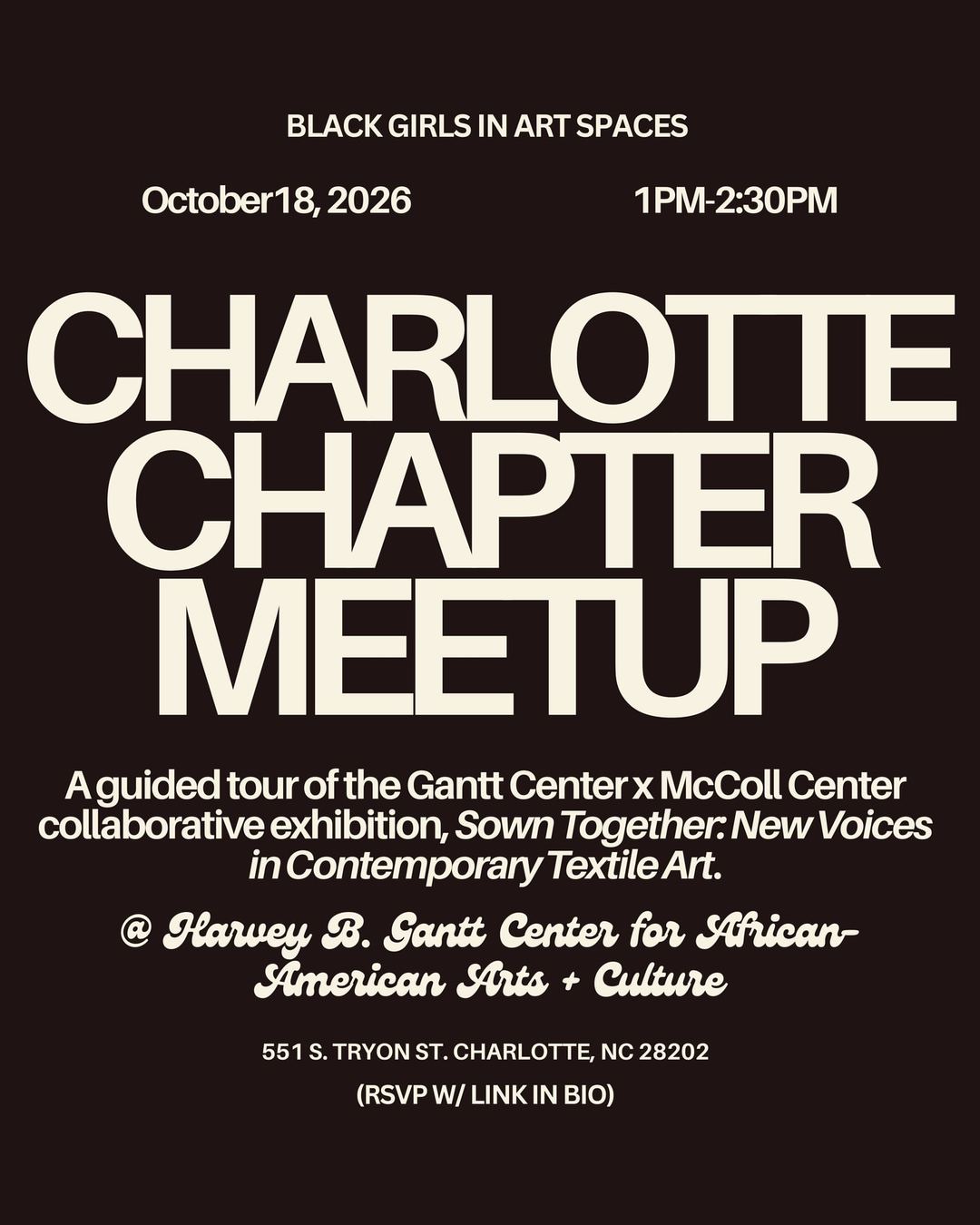 CHARLOTTE CHAPTER MEETUP